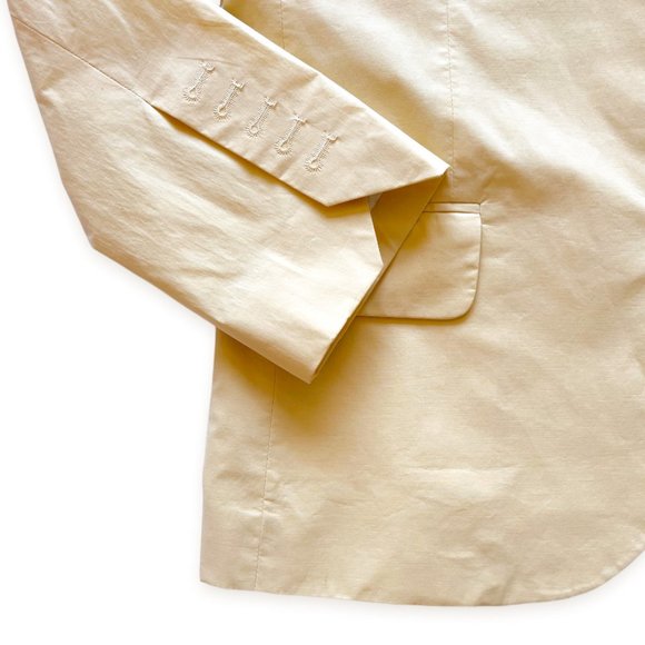 ZADIG & VOLTAIRE Yellow Blazer | Size 2 NWT - Picture 8 of 9